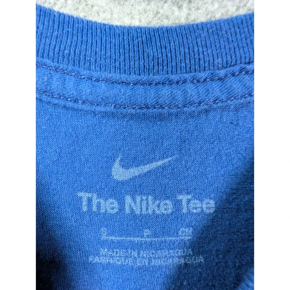 Nike Chicago Cubs Seiya Suzuki #27 Shirt Mens Small Blue MLB The Nike Tee
